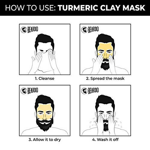 Beardo Turmeric Clay Mask