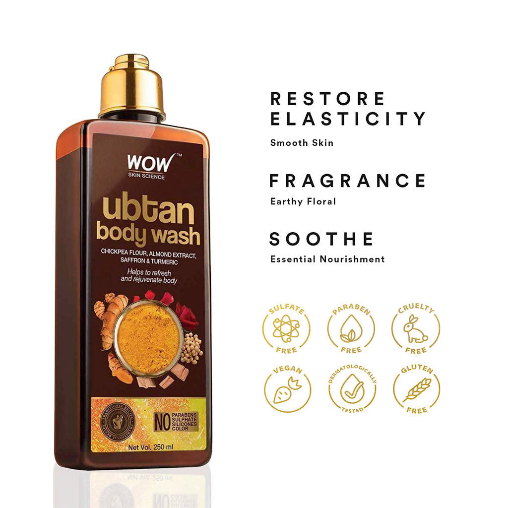 Wow Skin Science Ubtan Body Wash