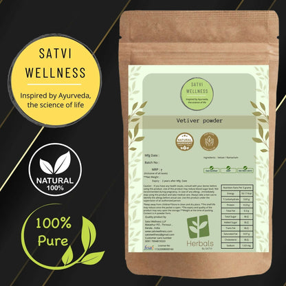 Satvi Wellness Vertiver Powder