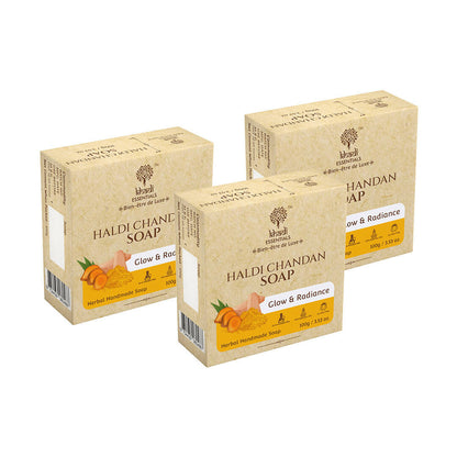 Khadi Essentials Haldi Chandan Herbal Handmade Soap