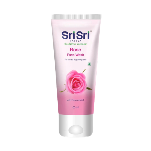 Sri Sri Tattva Rose Face Wash - 60 ml