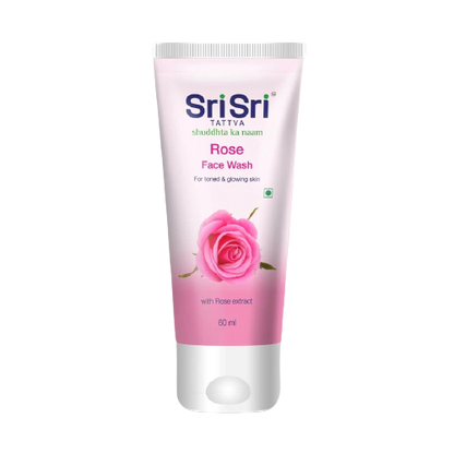 Sri Sri Tattva Rose Face Wash - 60 ml