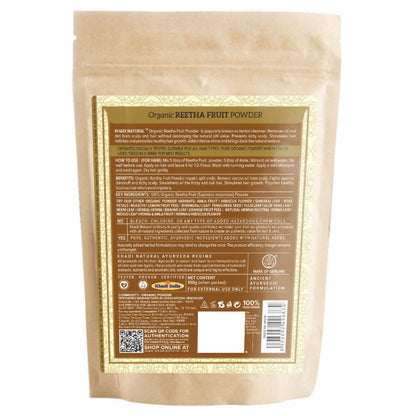 Khadi Natural Organic Reetha Fruit Powder