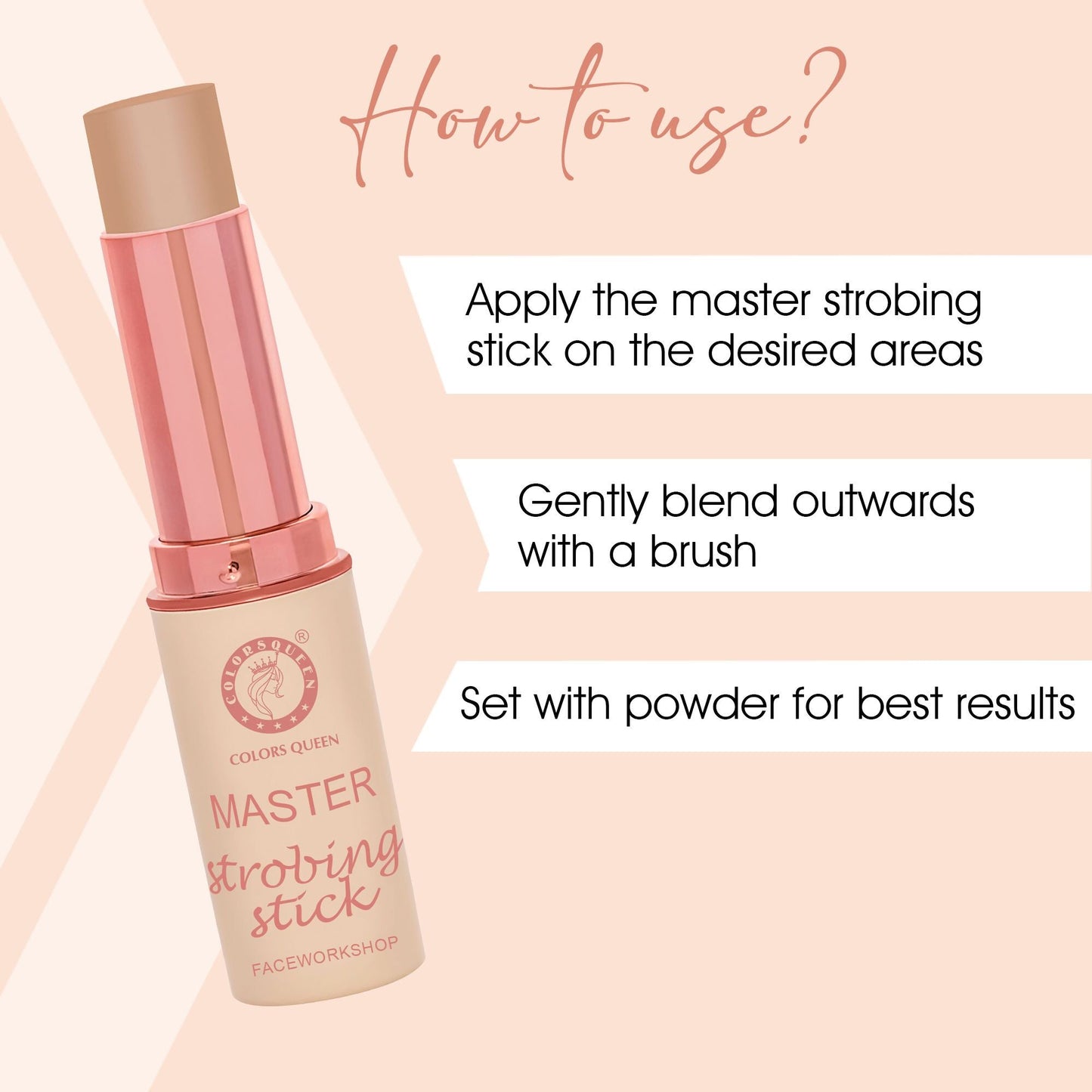 Colors Queen Master Strobing Concealer Stick - 05 Latte