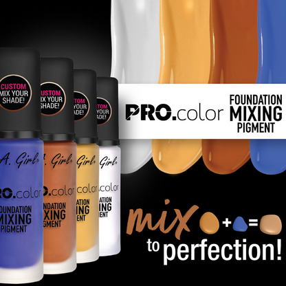 L.A. Girl Pro Color & Pro Matte Foundation - White