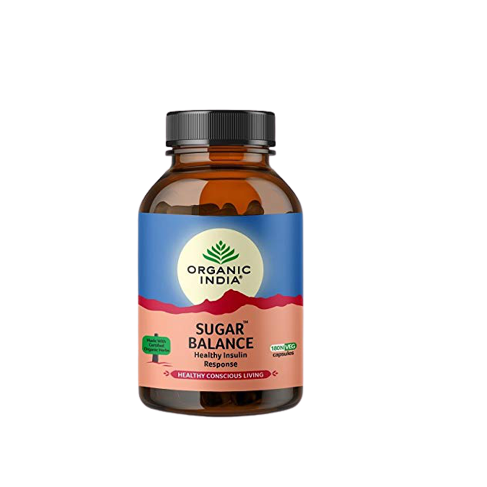 Organic India Sugar Balance Capsules - BUDEN