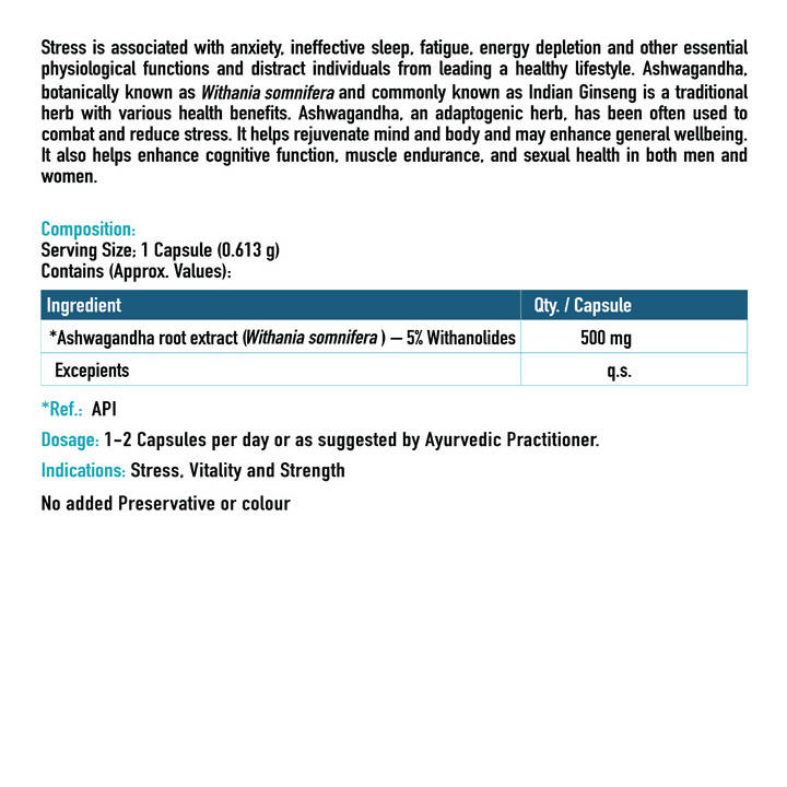 HK Vitals Ashwagandha Capsules