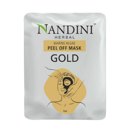 Nandini Herbal Marine Algae Peel Off Mask Gold - usa canada australia