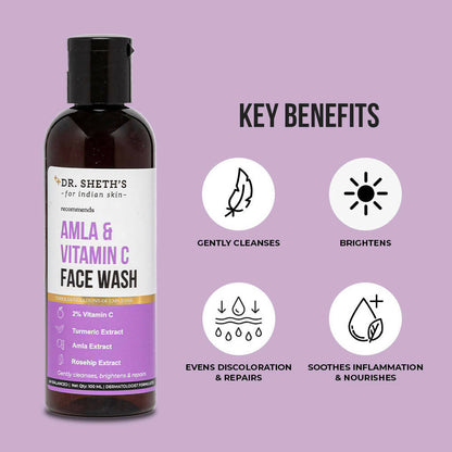 Dr. Sheth's Amla & Vitamin C Face Wash