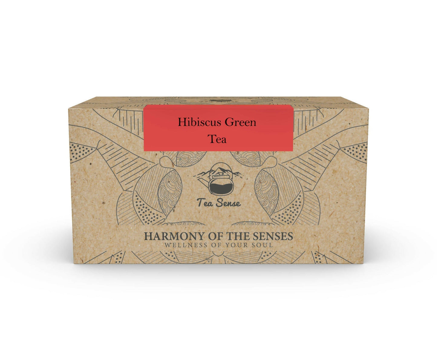 Tea Sense Hibiscus Green Tea Bags Box - buy in USA, Australia, Canada
