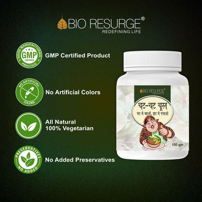 Bio Resurge Pure Ayurvedic Chat Chat Churan