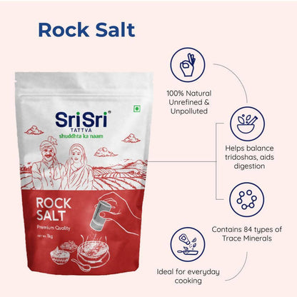 Sri Sri Tattva Rock Salt - Premium Quality