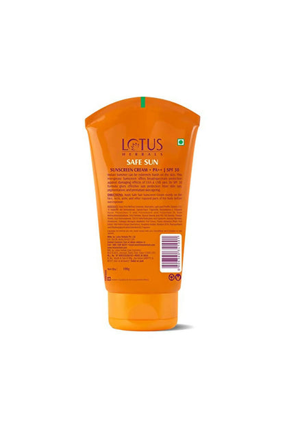 Lotus Herbals Safe Sun SPF 30 PA++ Sunscreen Cream