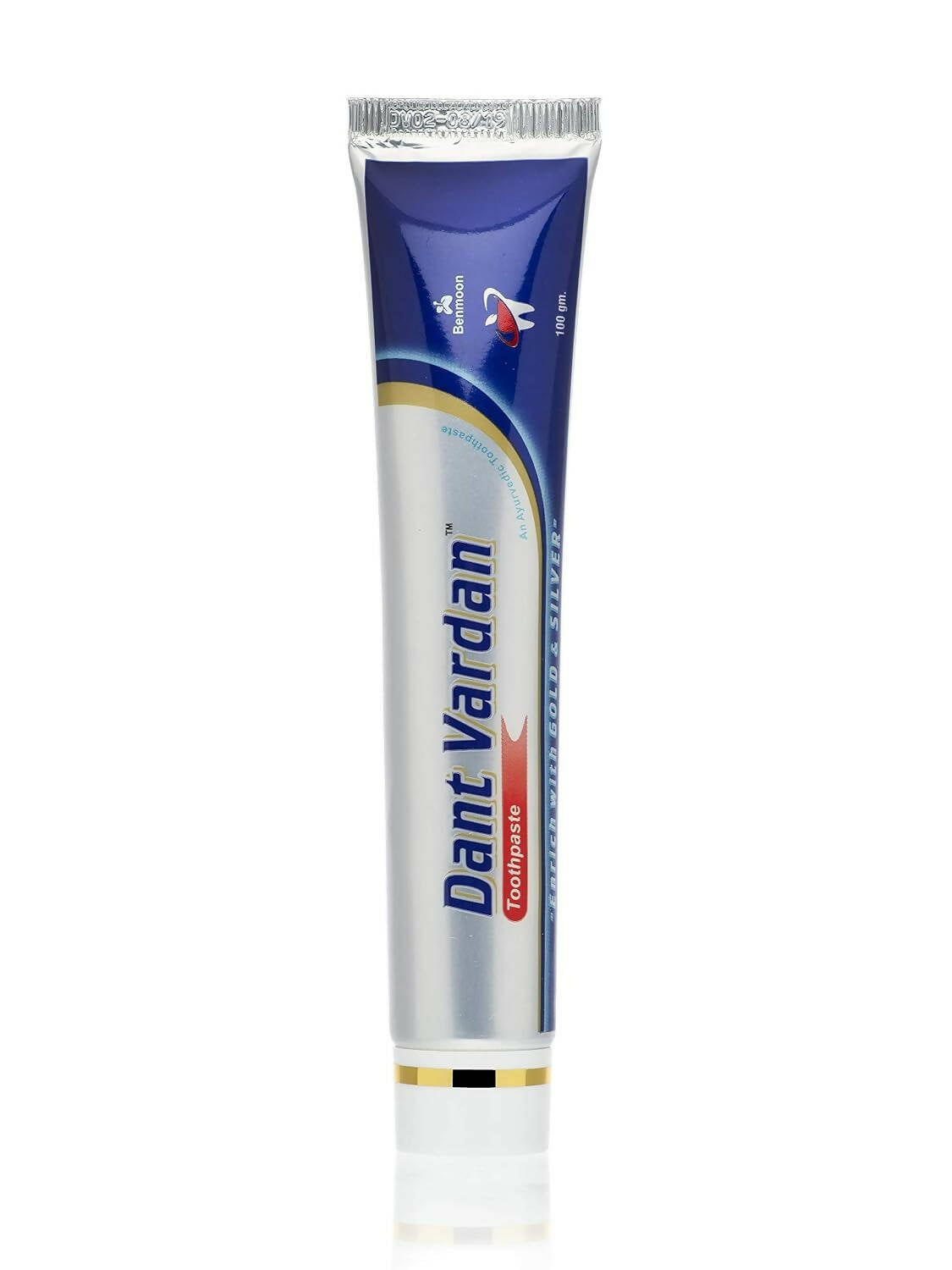 Benmoon Ayurveda Dant Vardan "Enrich With Gold & Silver" Toothpaste