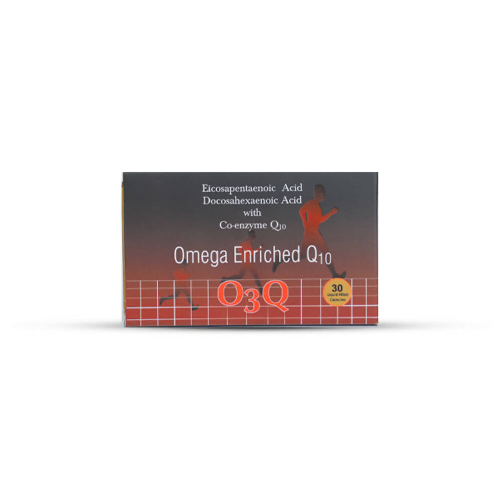 Nutra Grace Omega Enriched Q10 O3Q Capsules - BUDEN