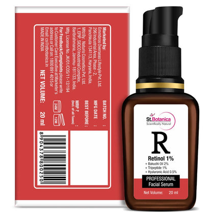 St.Botanica Retinol 1% Professional Facial Serum