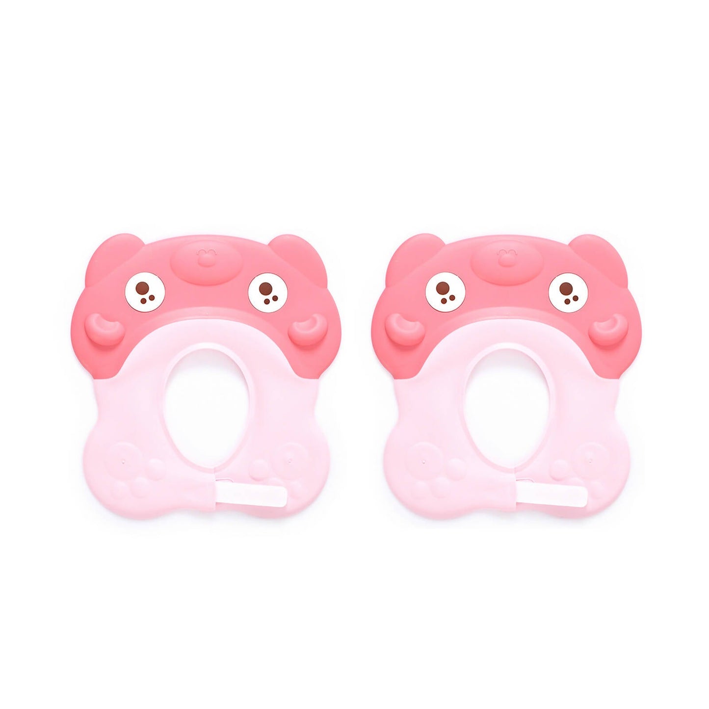 Safe-O-Kid Shampoo Shower cap for kids set of 2pcs- Pink colour -  USA, Australia, Canada 