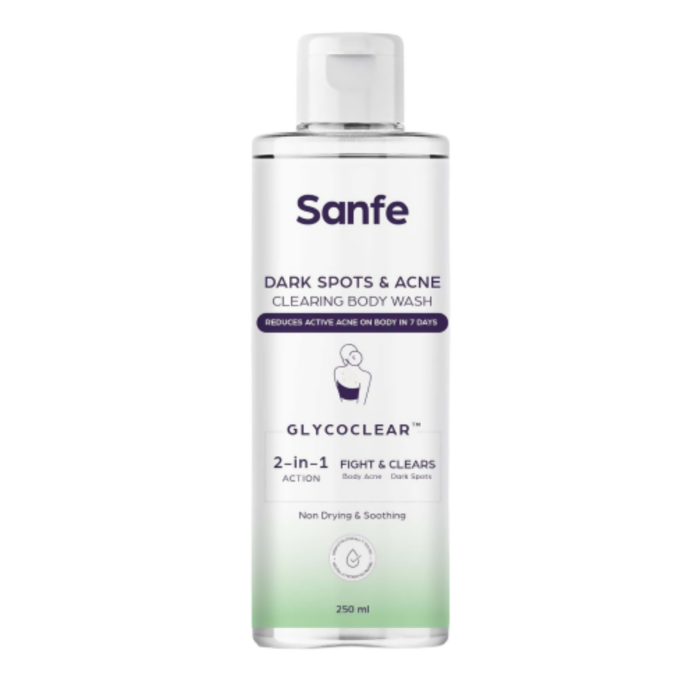 Sanfe Dark Spots & Acne Clearing Body Wash - BUDNE