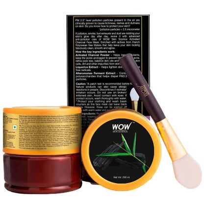 Wow Skin Science Activated Charcoal Face Mask