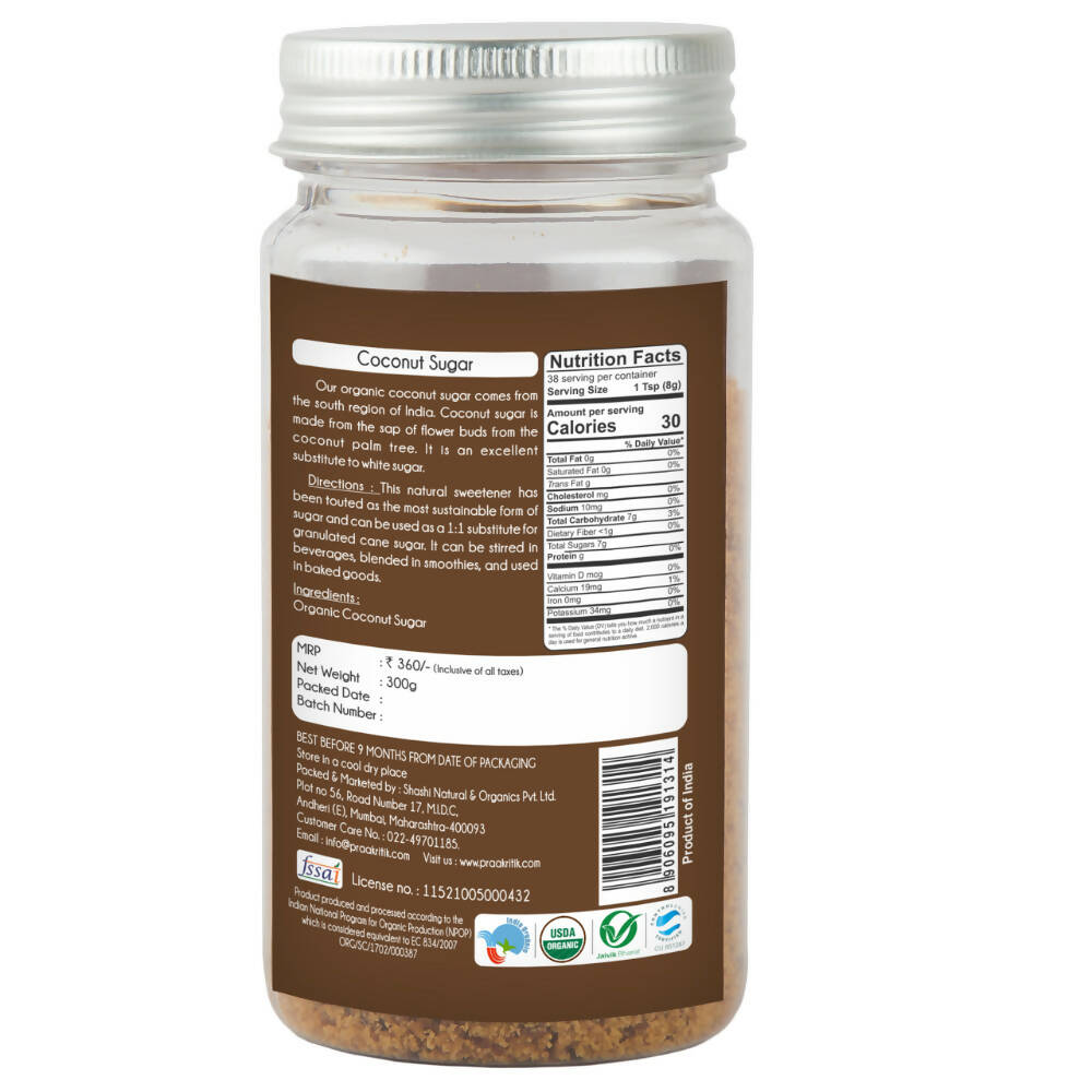 Praakritik Organic Coconut Sugar