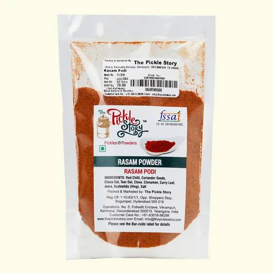 The Pickle Story Rasam Podi