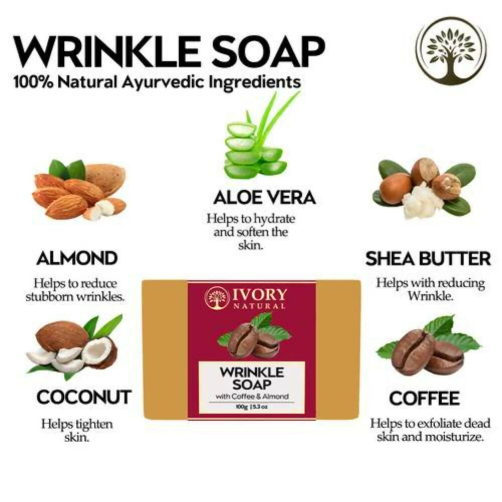 Ivory Natural Wrinkle Soap - Diminish Fine Lines, And Renew Elasticity