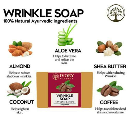 Ivory Natural Wrinkle Soap - Diminish Fine Lines, And Renew Elasticity