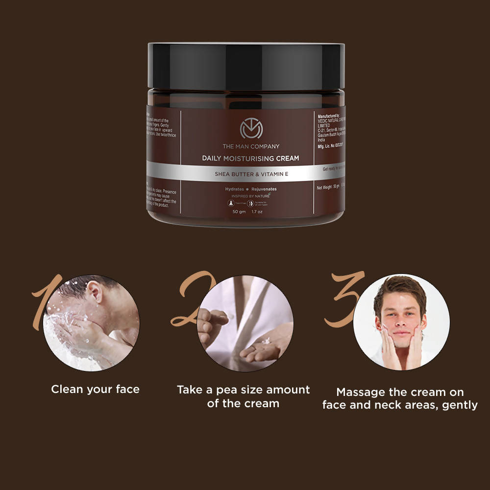 The Man Company Moisturising Face Cream