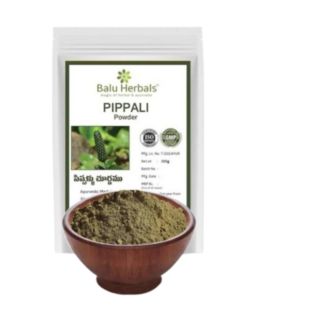 Balu Herbals Long Pepper (Pippali) Powder - buy in USA, Australia, Canada