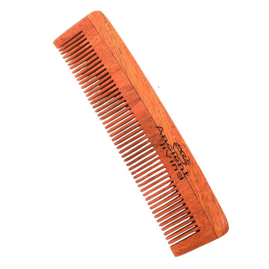Ancient Living Neem Wood Comb Single Teeth - BUDNE