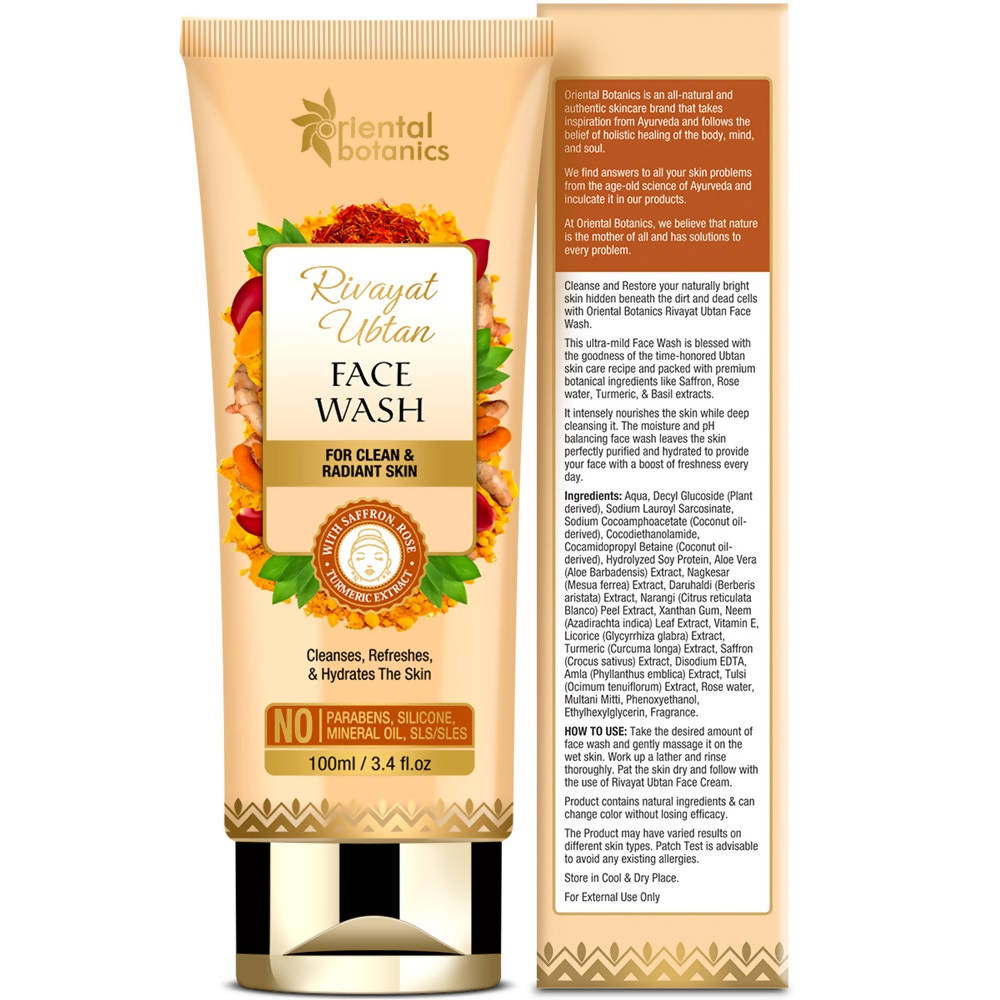 Oriental Botanics Rivayat Ubtan Face Wash