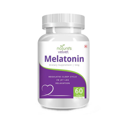 Nature's Velvet Melatonin Softgels