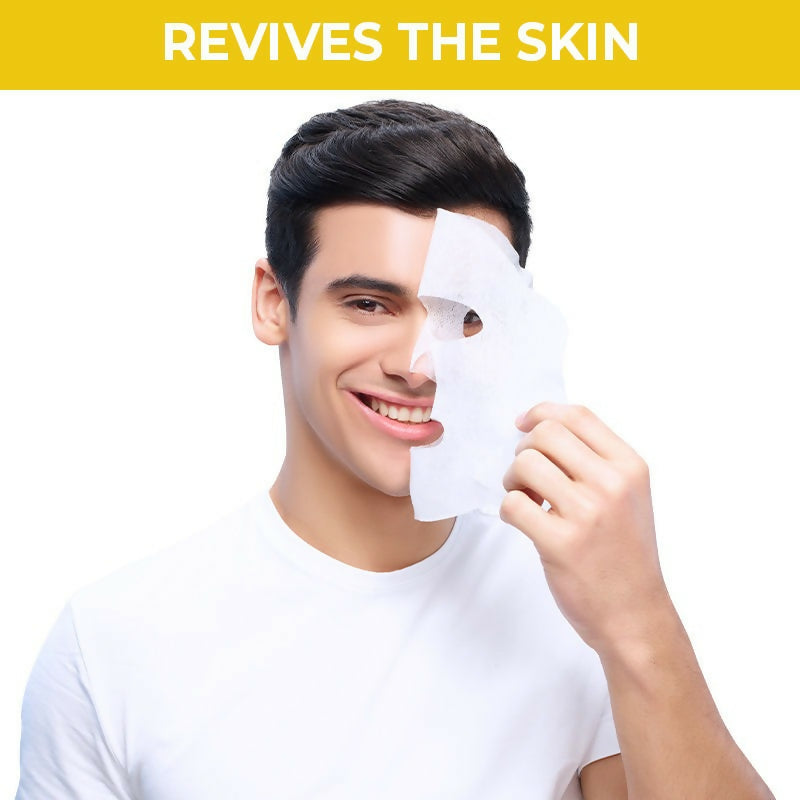 Nykaa Skin Secrets Indian Rituals Lemon + Honey Sheet Mask For Glowing & Clear Skin