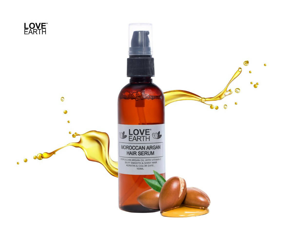 Love Earth Moroccan Argan Hair Serum