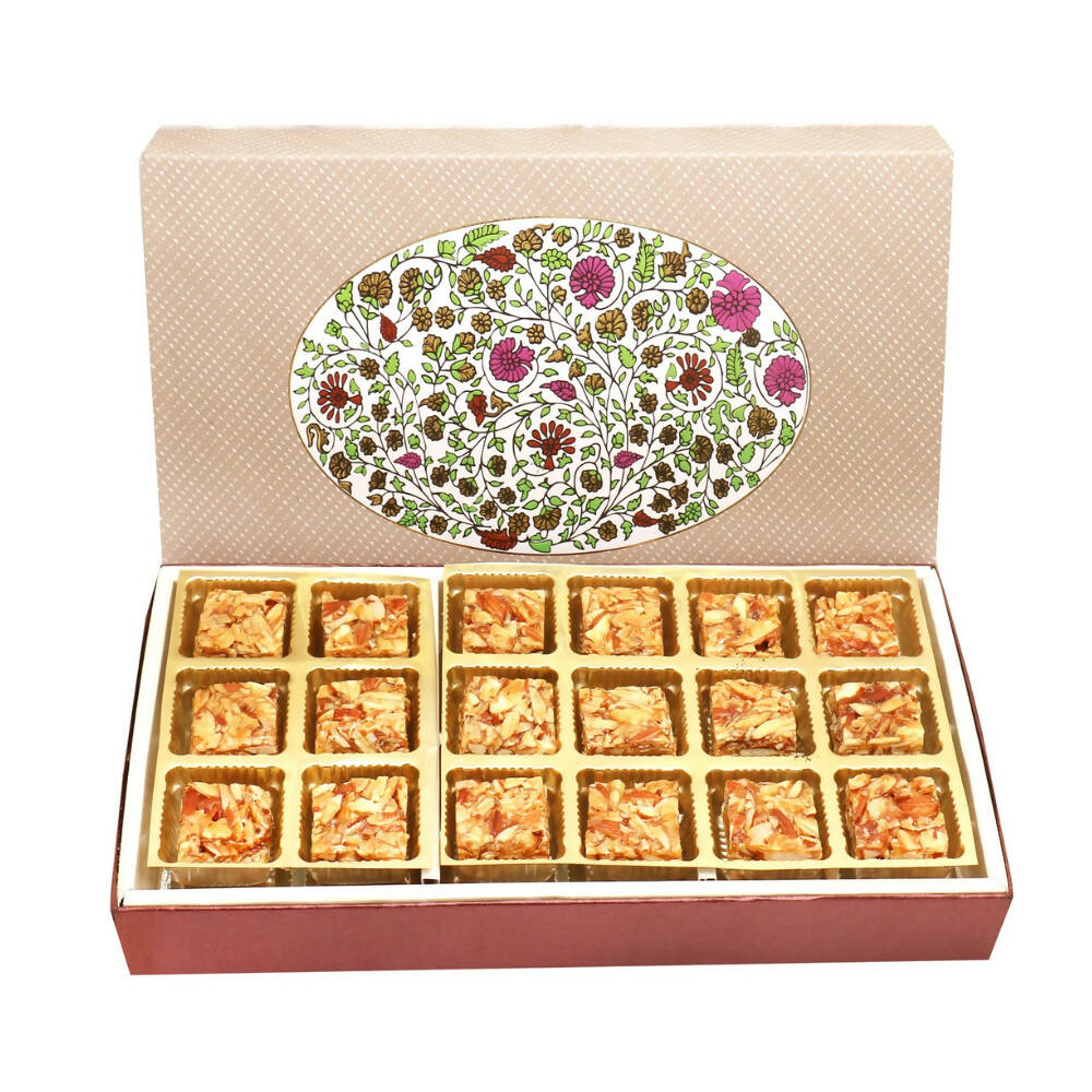 Ghasitaram Roasted Almond Bites Box