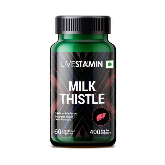 Livestamin Milk Thistle Capsules - usa canada australia