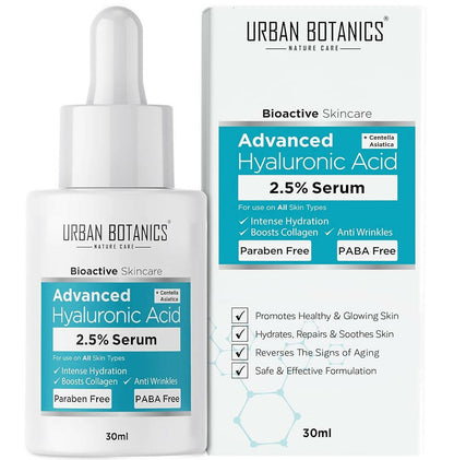 Urban Botanics Advanced 2.5% Hyaluronic Acid Serum