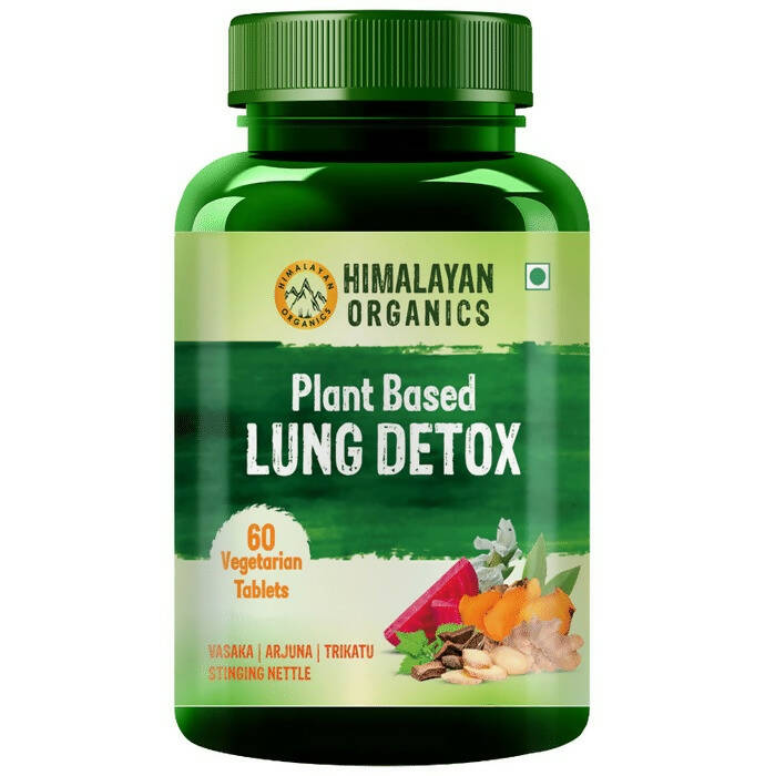 Himalayan Organics Plant Based Lung Detox Tablets -  usa australia canada 