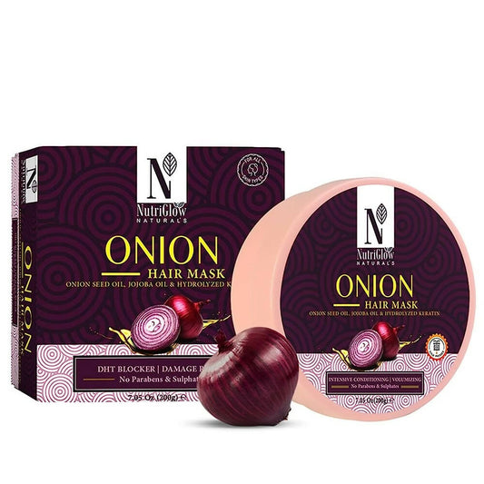 NutriGlow NATURAL'S Onion Hair Mask - buy-in-usa-australia-canada