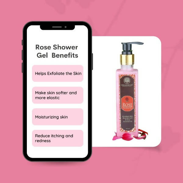 Organicos Rose Shower Gel