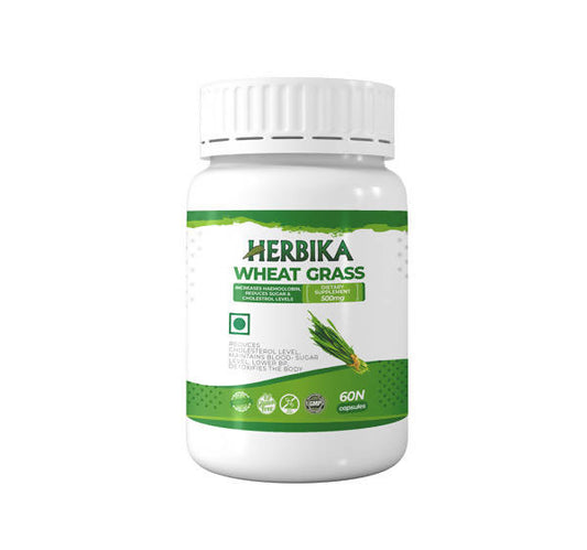 Herbika Wheat Grass Capsules -  usa australia canada 