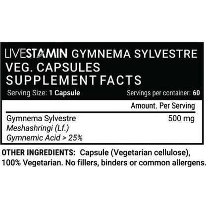 Livestamin Gymnema Sylvestre Capsules