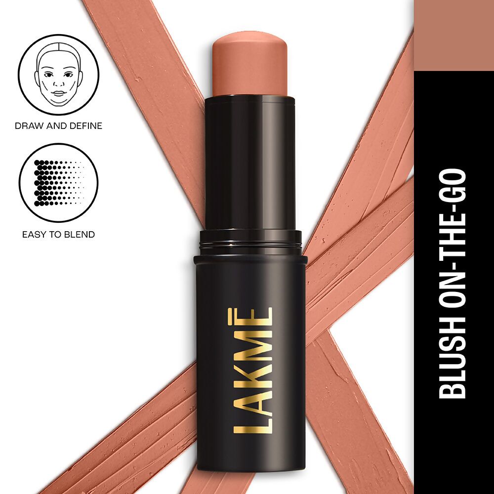 Lakme Facelift MultiSlayer Blush Stick - Coral Queen