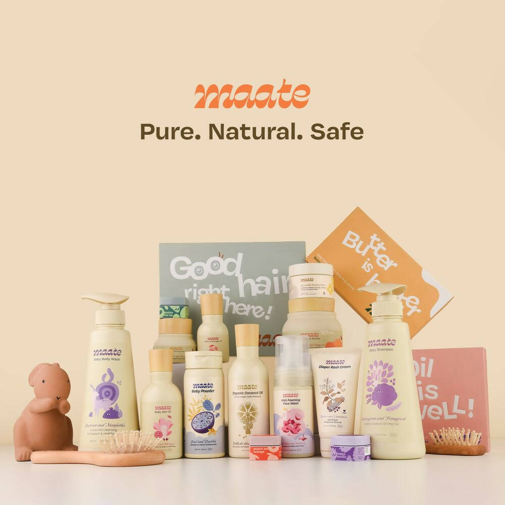 Maate Baby Body Wash | Soft & Supple Baby Skin with Extra Mild Natural Baby Wash