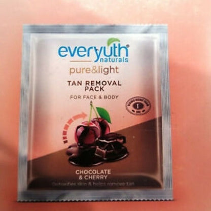 Everyuth Naturals Chocolate And Cherry Tan Removal Face & Body Pack