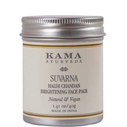 Kama Ayurveda Suvarna Haldi Chandan Brightening Face Pack