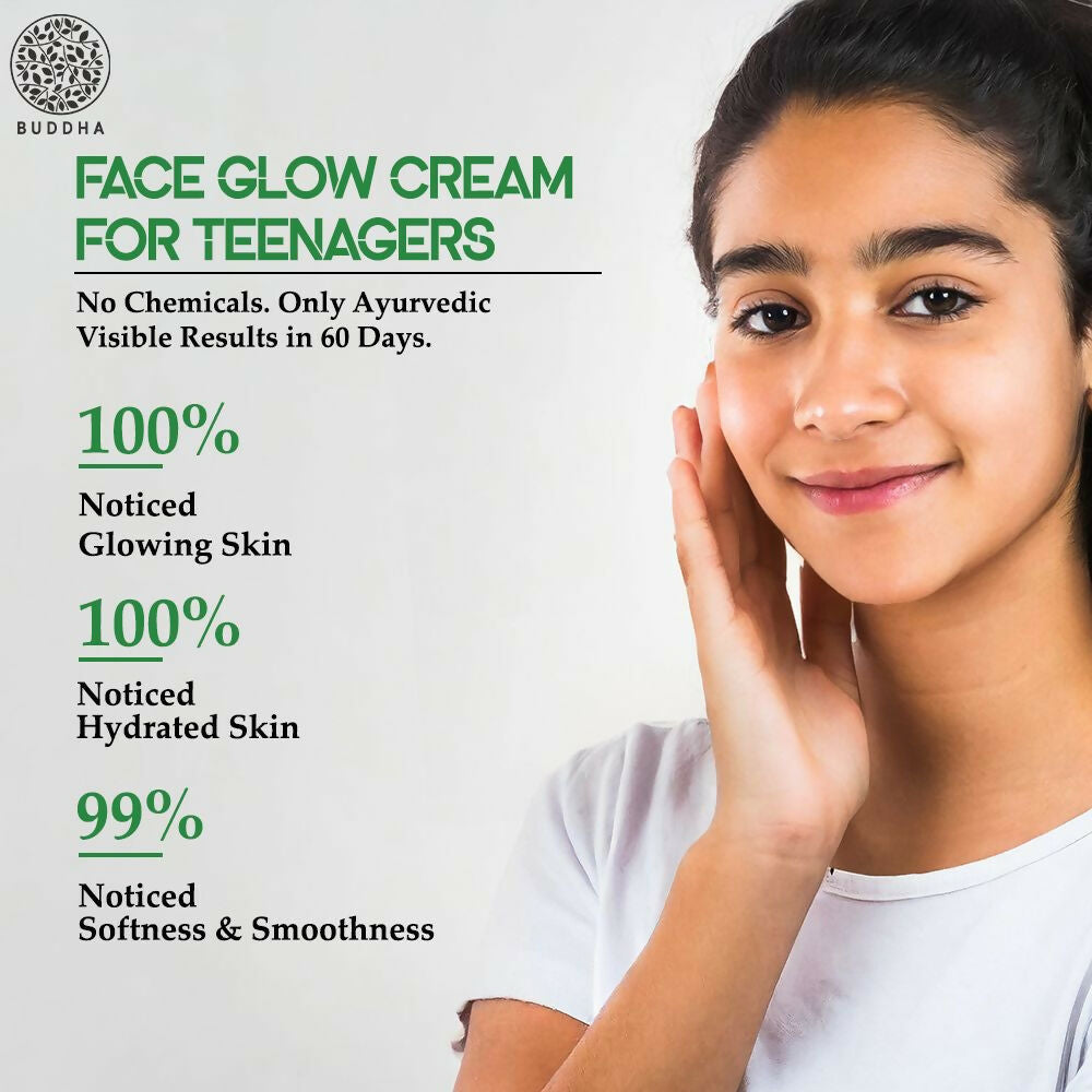 Buddha Natural Face Glow Cream for Teenager (11 to 19 Years)