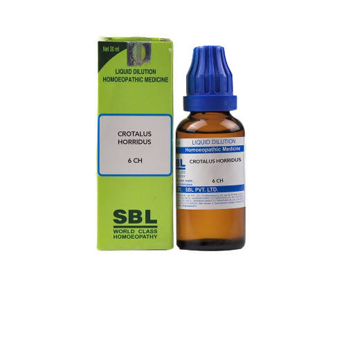 SBL Homeopathy Crotalus Horridus Dilution - BUDEN
