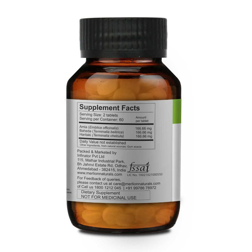 Merlion Naturals Triphala 500mg Tablets