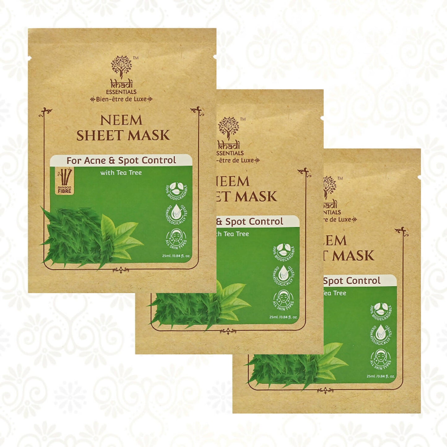 Khadi Essentials Neem Serum Sheet Mask